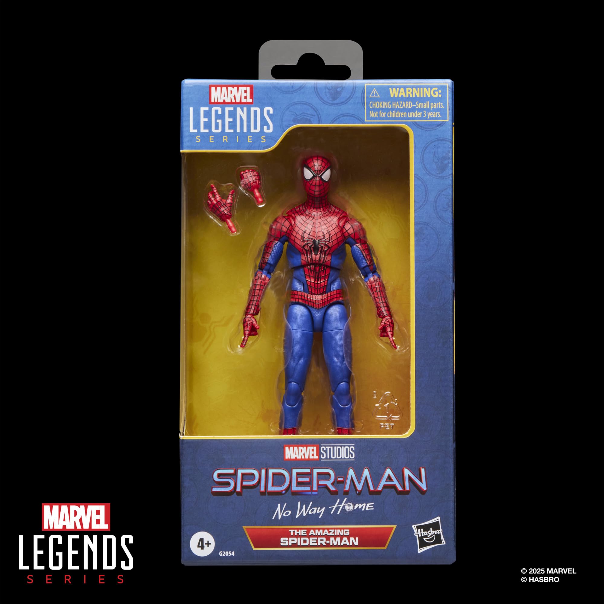 Marvel Legends Spider-Man No Way Home articulation pose for dynamic display