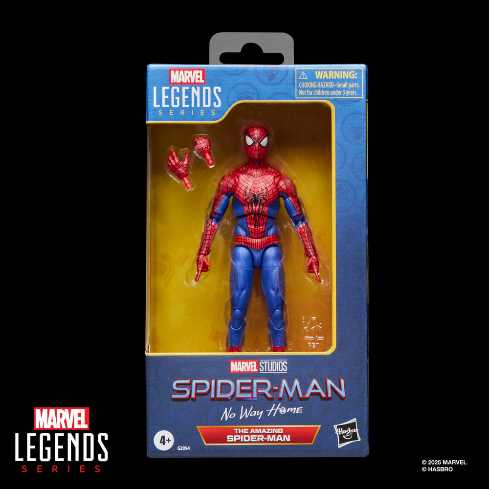 Marvel Legends Spider-Man No Way Home articulation pose for dynamic display