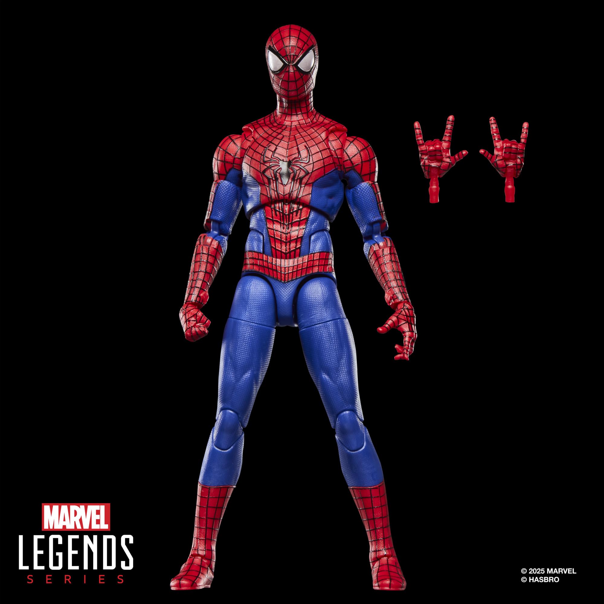 Marvel Legends Spider-Man No Way Home close-up head detail and sculpt