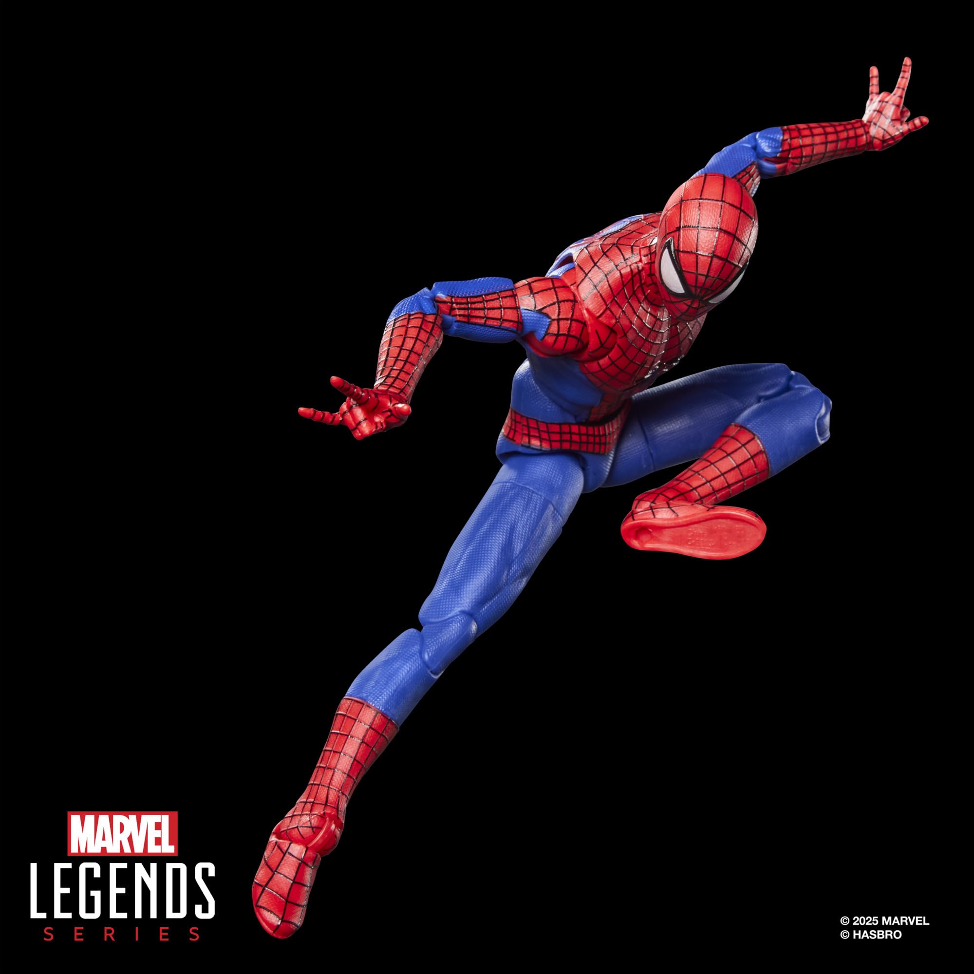 Marvel Legends Spider-Man No Way Home collection display ready