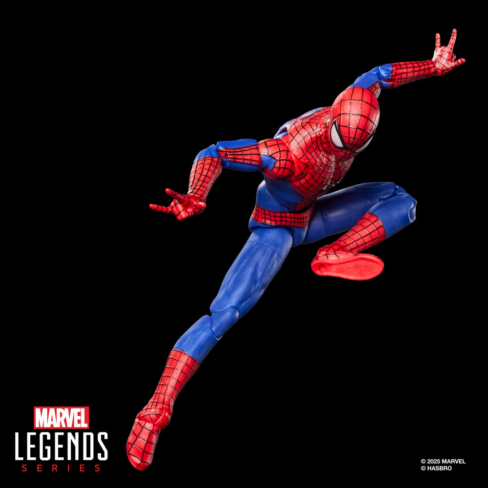 Marvel Legends Spider-Man No Way Home collection display ready