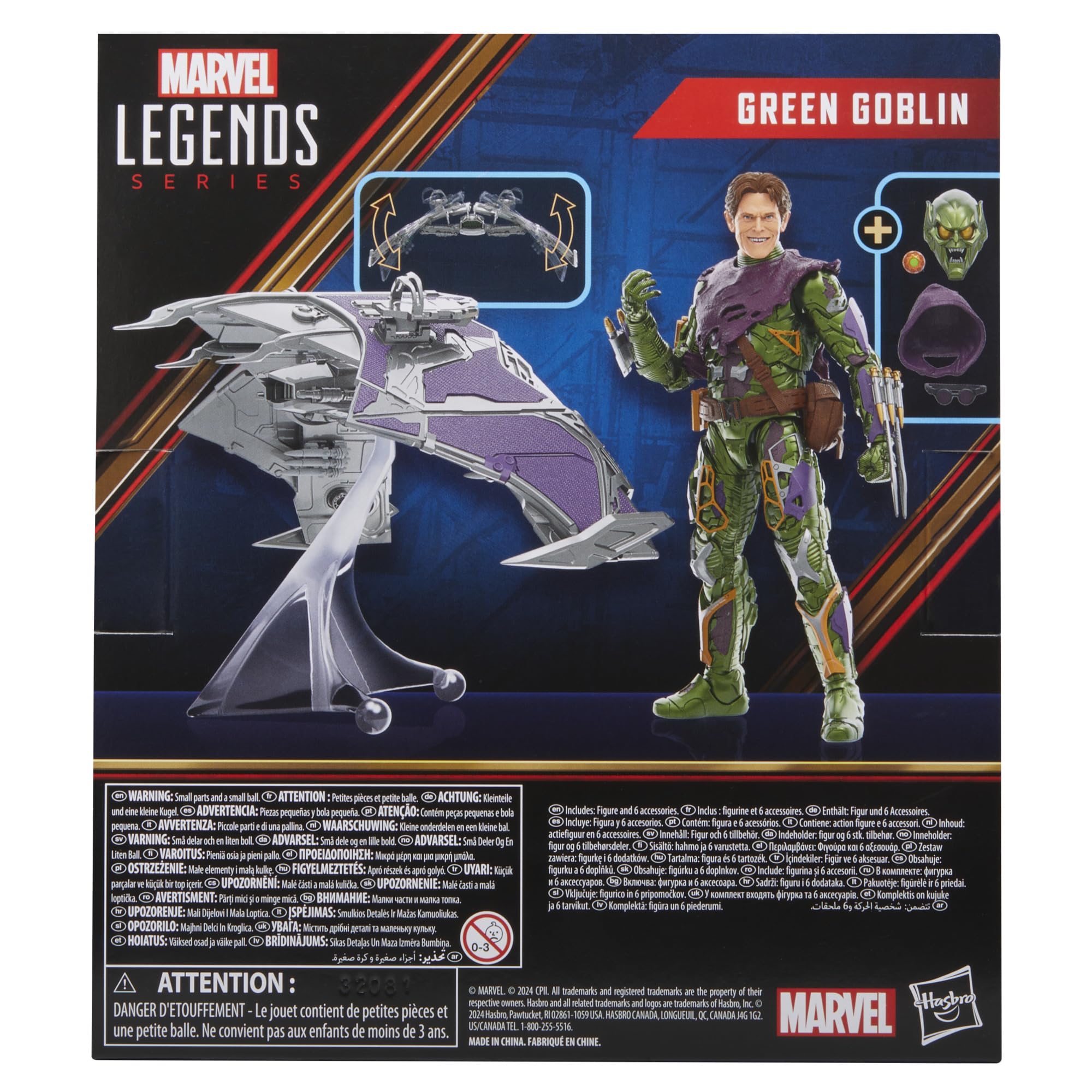 Spider-Man No Way Home figure ready for poseable display on shelf.