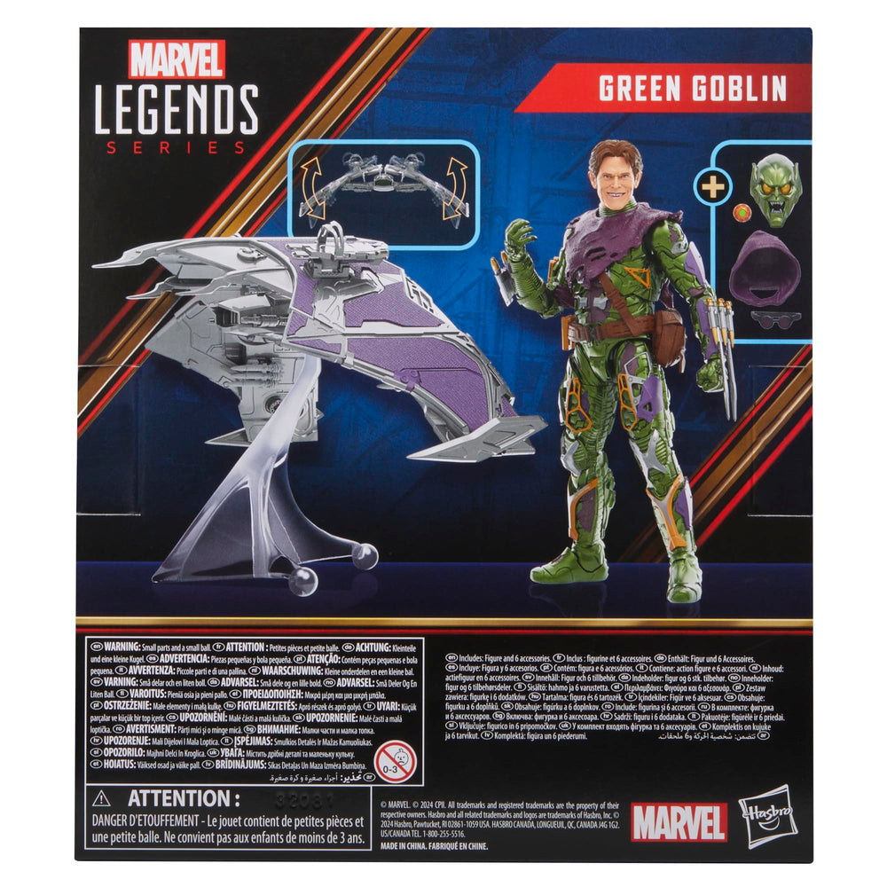 Spider-Man No Way Home figure ready for poseable display on shelf.