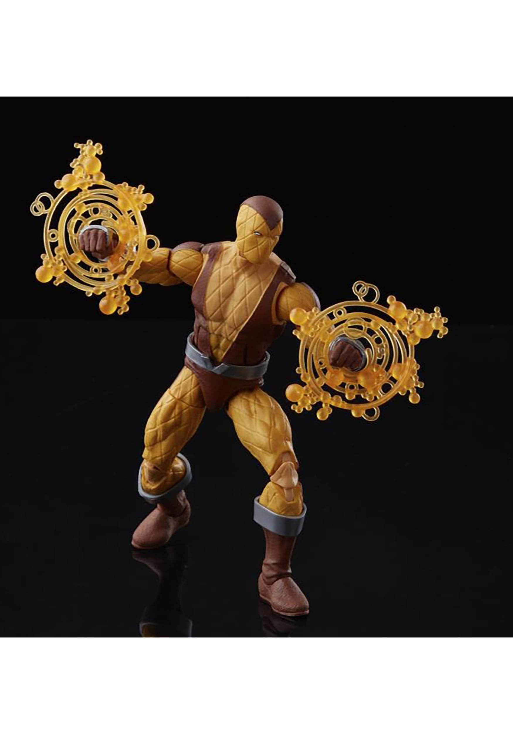Marvel Legends Spider-Man Shocker packaging showcases collectible Marvel Universe design