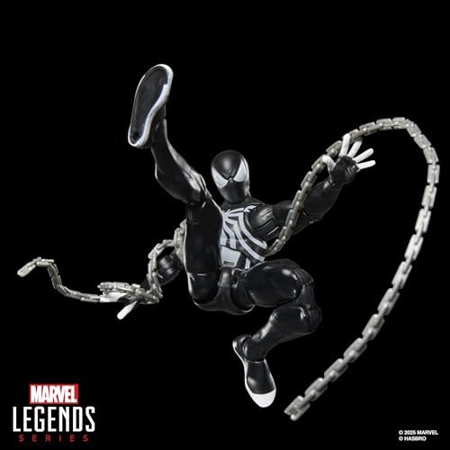 Spider-Venom accessories set with hands, head, and chain for display variety