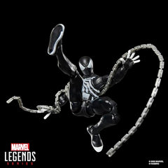 Spider-Venom accessories set with hands, head, and chain for display variety