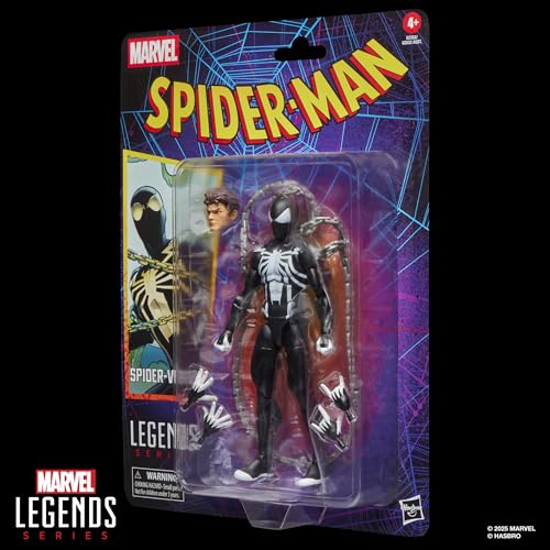 Marvel Legends Spider-Venom articulation at over 20 points for dynamic stances