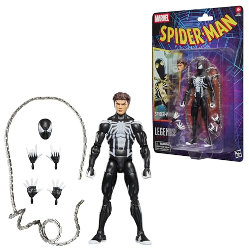Spider-Venom figure side pose highlighting poseability for action photography
