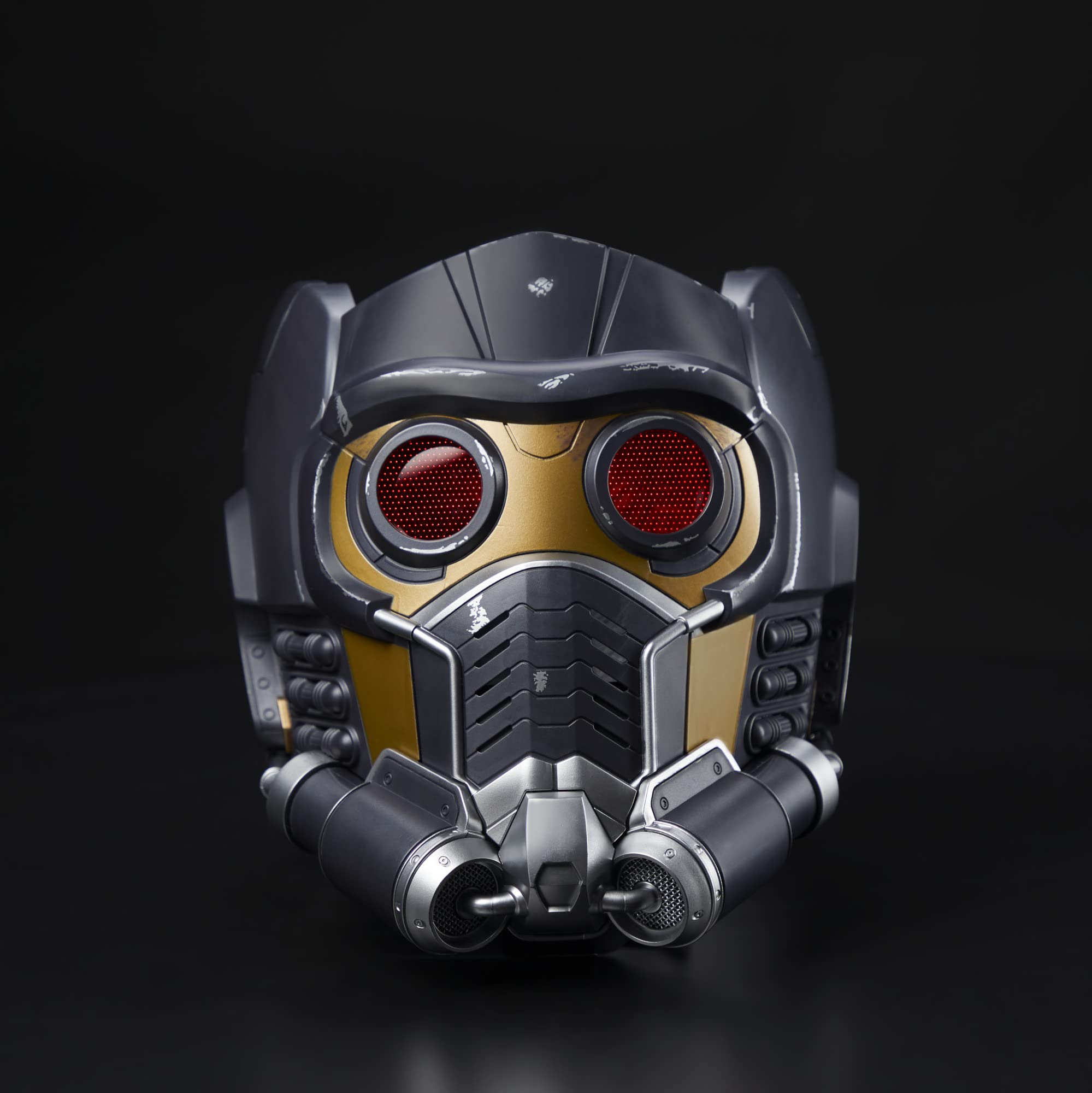 Marvel Legends Star-Lord helmet interior padding provides comfortable wear during roleplay