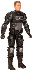 Marvel Legends Stealth Captain America diorama-ready display with other figures