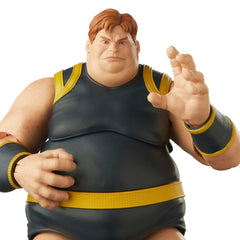 Marvel Legends The Blob articulation points enable multiple heroic stances