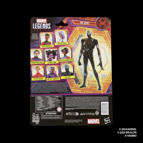 Marvel Legends The Spot figure collectors shelf ready