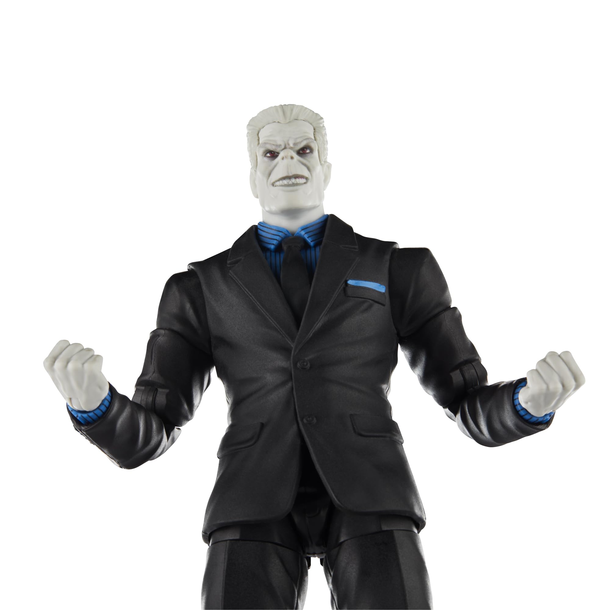 Marvel Legends Tombstone interchangeable hands offering pose options.