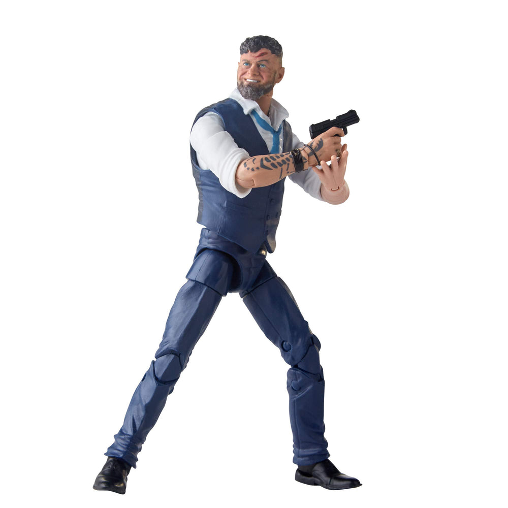 Marvel Legends Series Ulysses Klaue detailing highlights premium texture and accuracy.