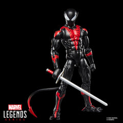 Marvel Legends Uncanny Spider-Man Nightcrawler articulation highlight enables dynamic poses