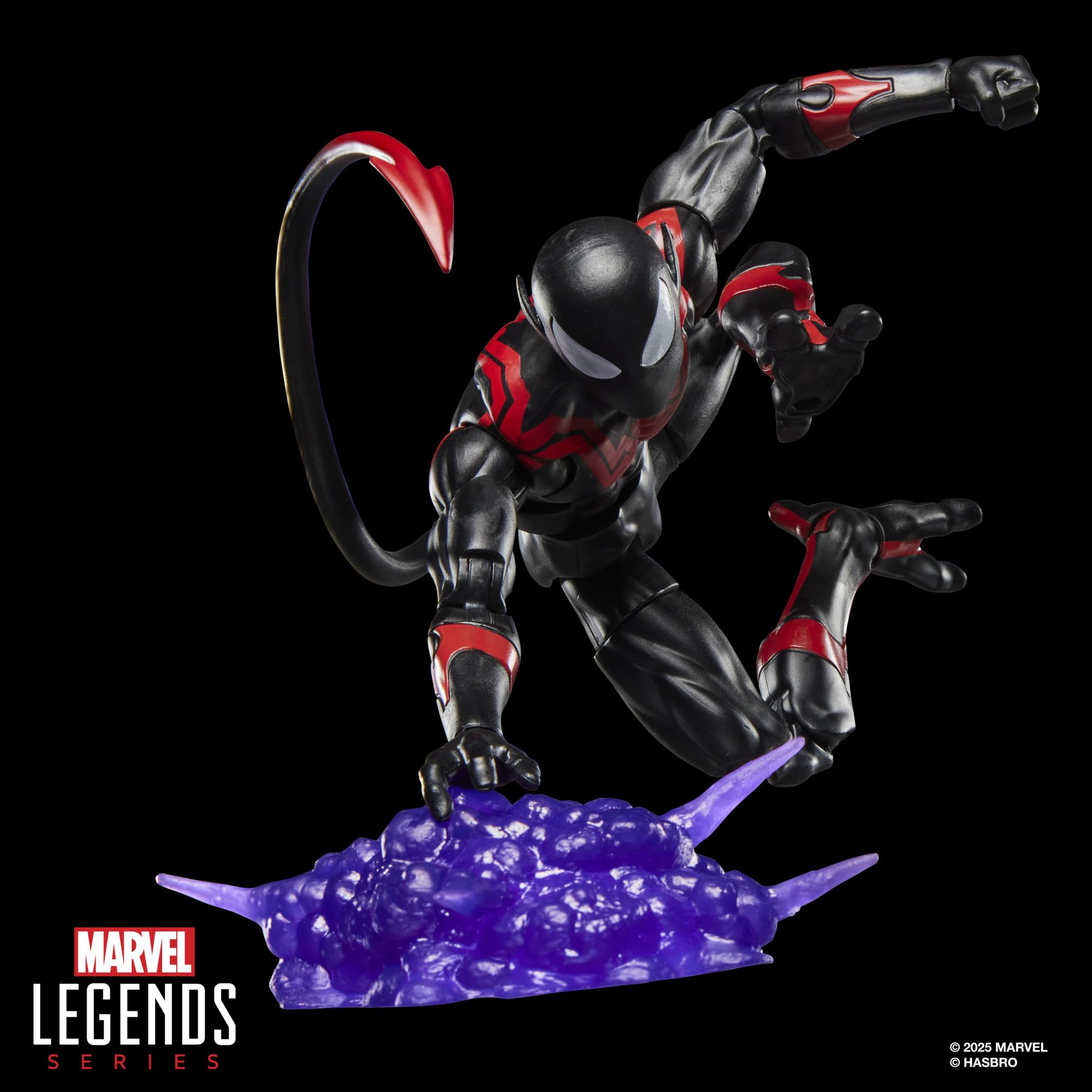 Marvel Legends Uncanny Spider-Man Nightcrawler dynamic posing options for dioramas