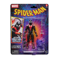 Marvel Legends Uncanny Spider-Man Nightcrawler front view for display-ready posing