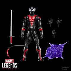 Marvel Legends Uncanny Spider-Man Nightcrawler retro cardback packaging for collectors