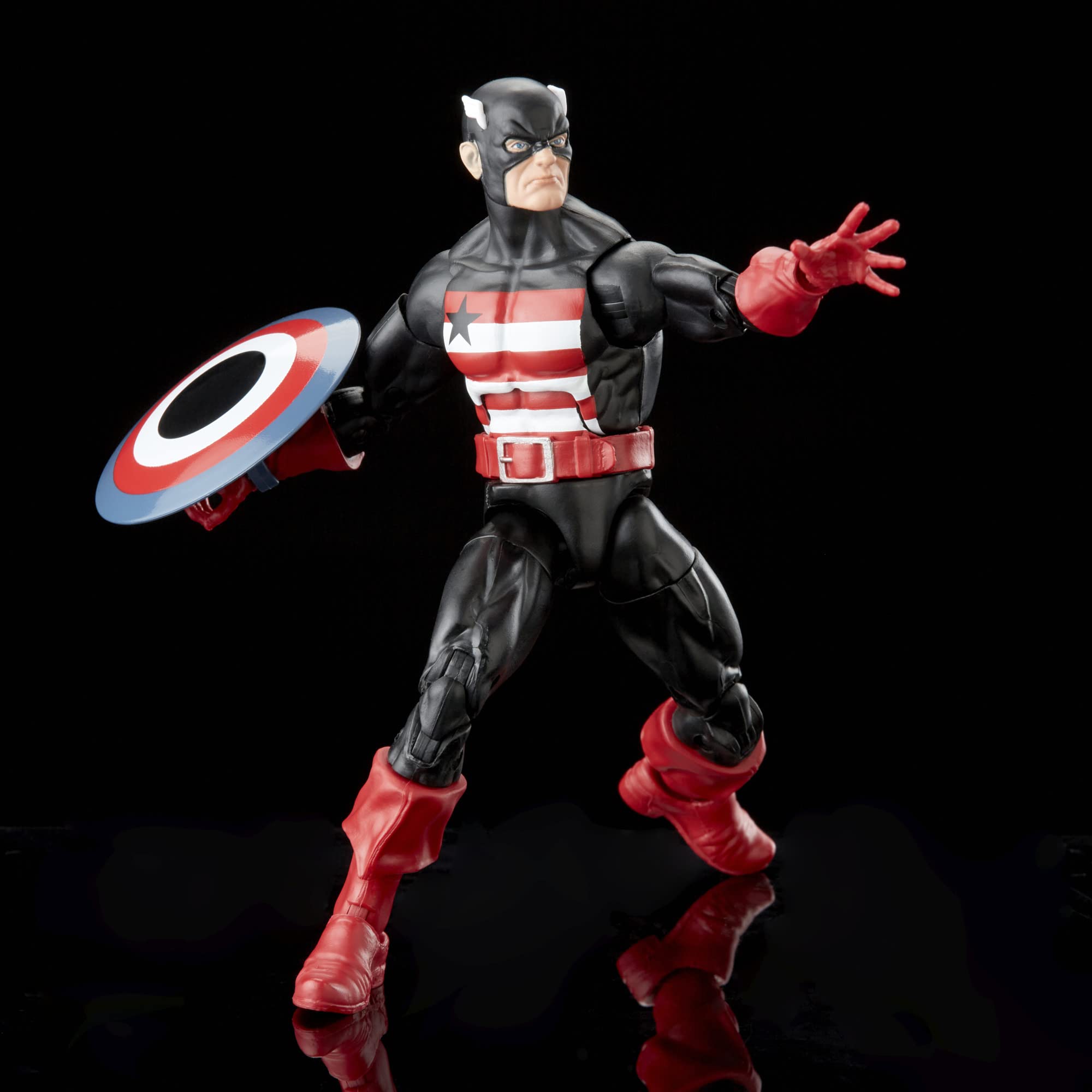 Marvel Legends U.S. Agent articulation pose highlighting premium joints