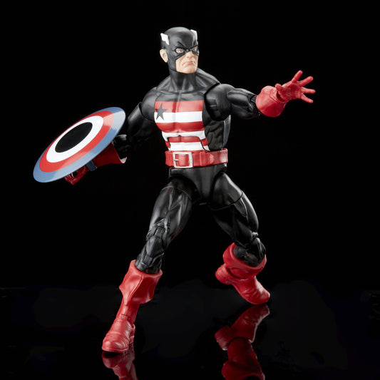 Marvel Legends U.S. Agent articulation pose highlighting premium joints