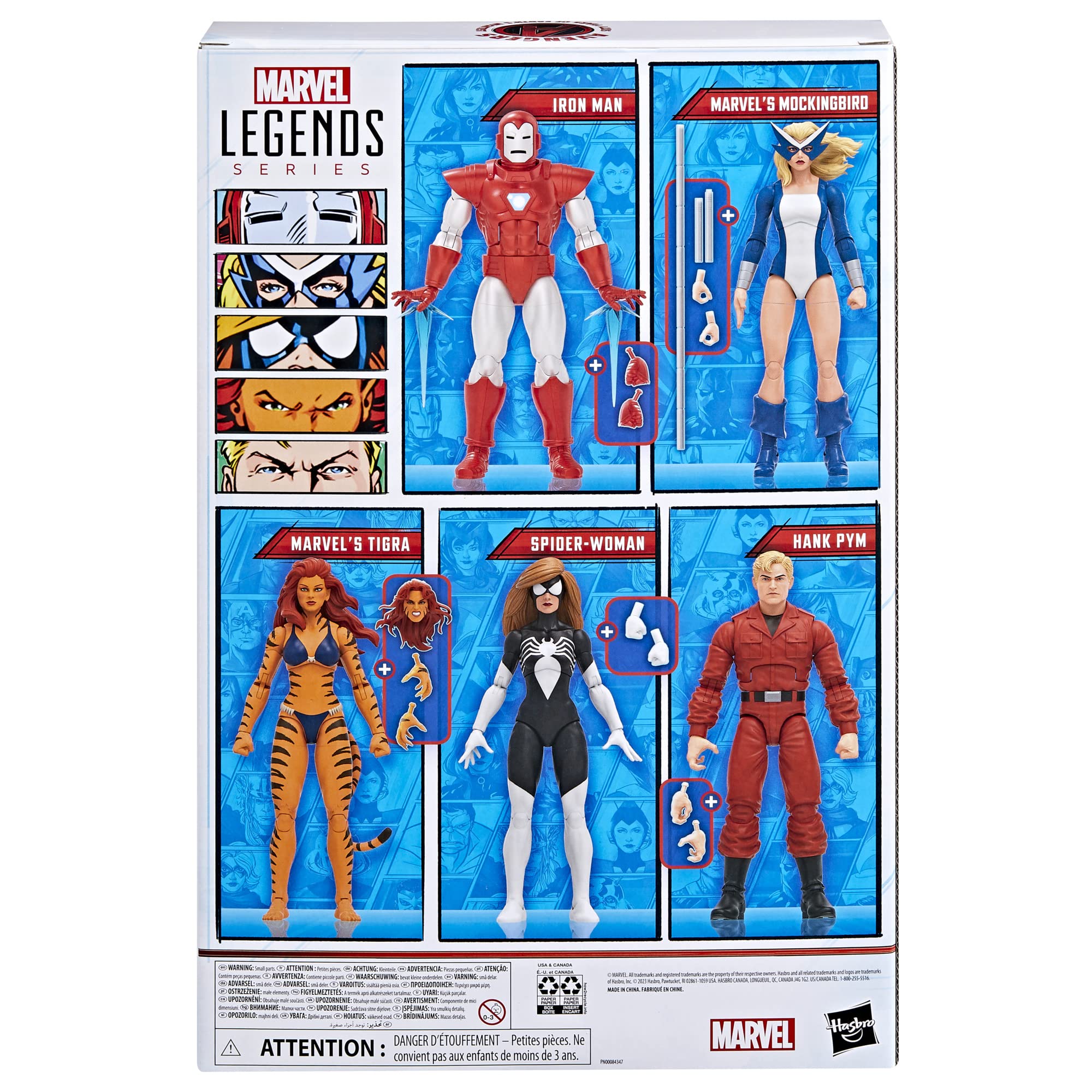 Marvel Legends West Coast Avengers Tigra figure with articulation for action-ready posing.