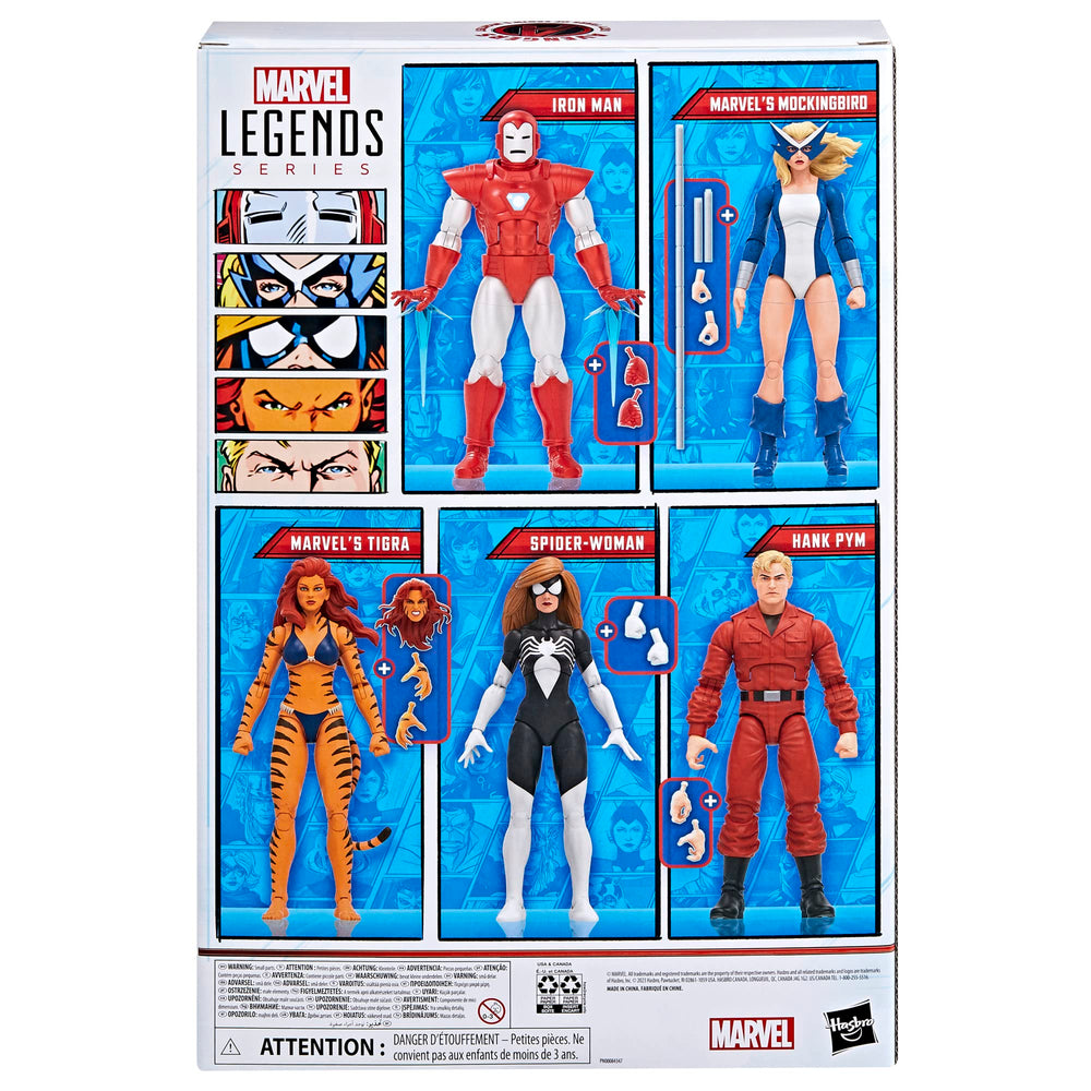 Marvel Legends West Coast Avengers Tigra figure with articulation for action-ready posing.