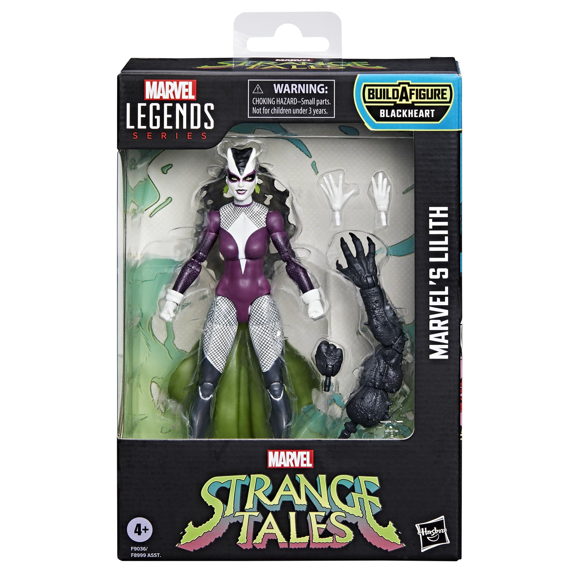 Marvel Lilith dynamic pose option highlighting articulation for action-ready displays