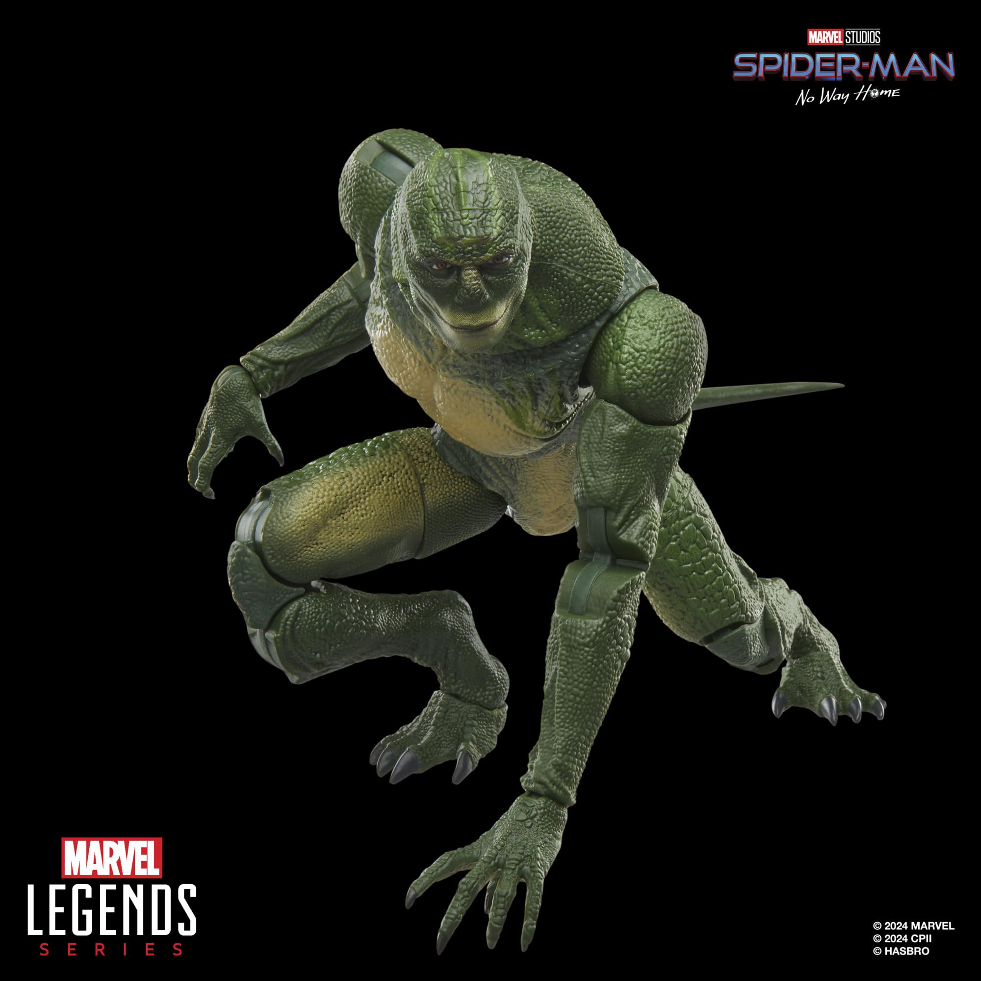Over 20 articulation points for versatile Lizard posing