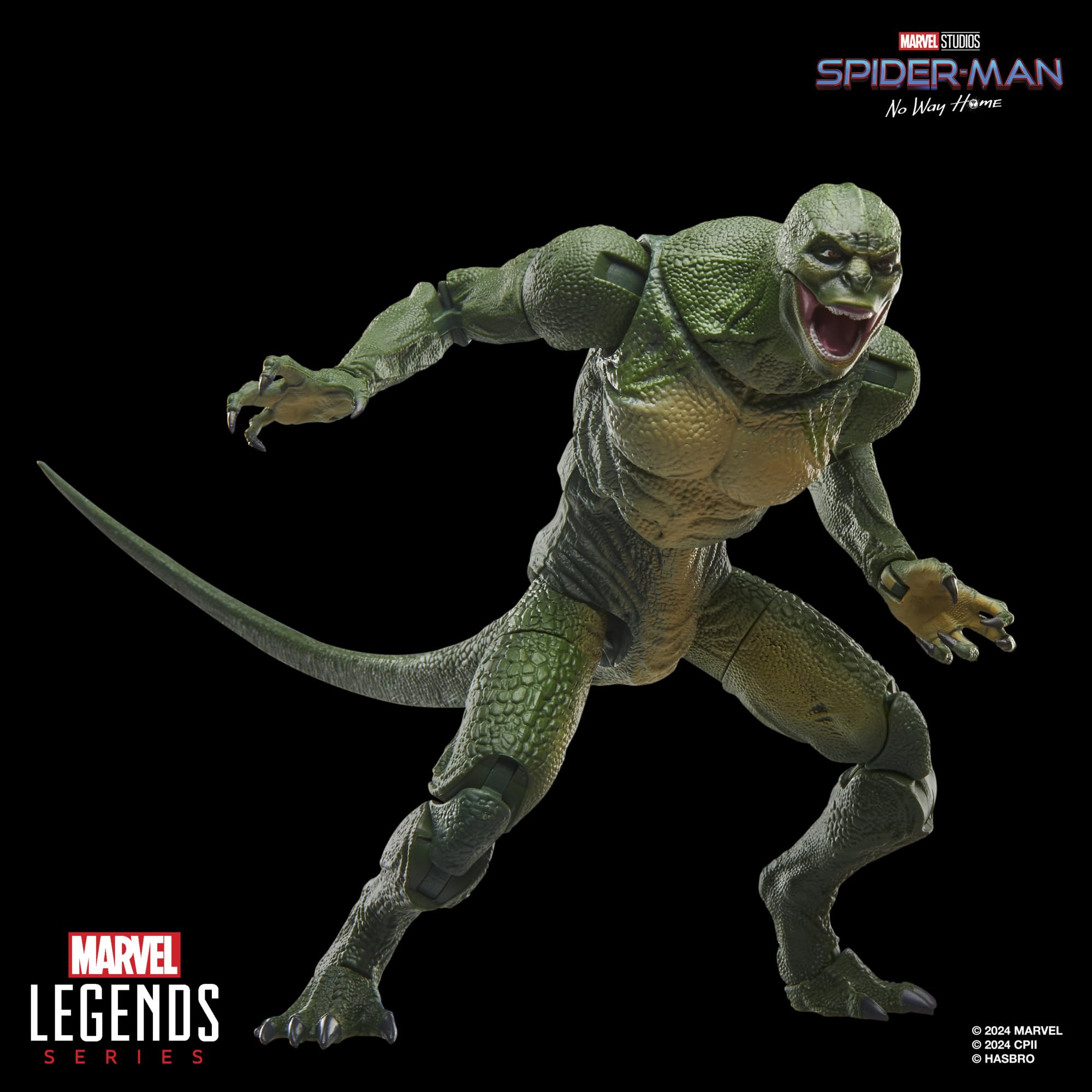 Doctor Connors reptilian form represented in Marvel Lizard figure