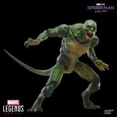 Doctor Connors reptilian form represented in Marvel Lizard figure