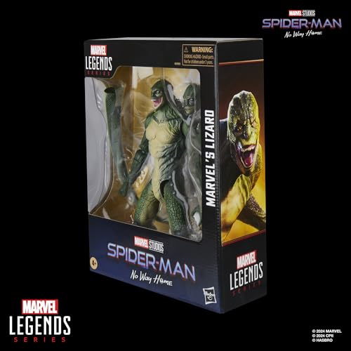 Shelf and diorama-ready Lizard figure from Marvel Legends