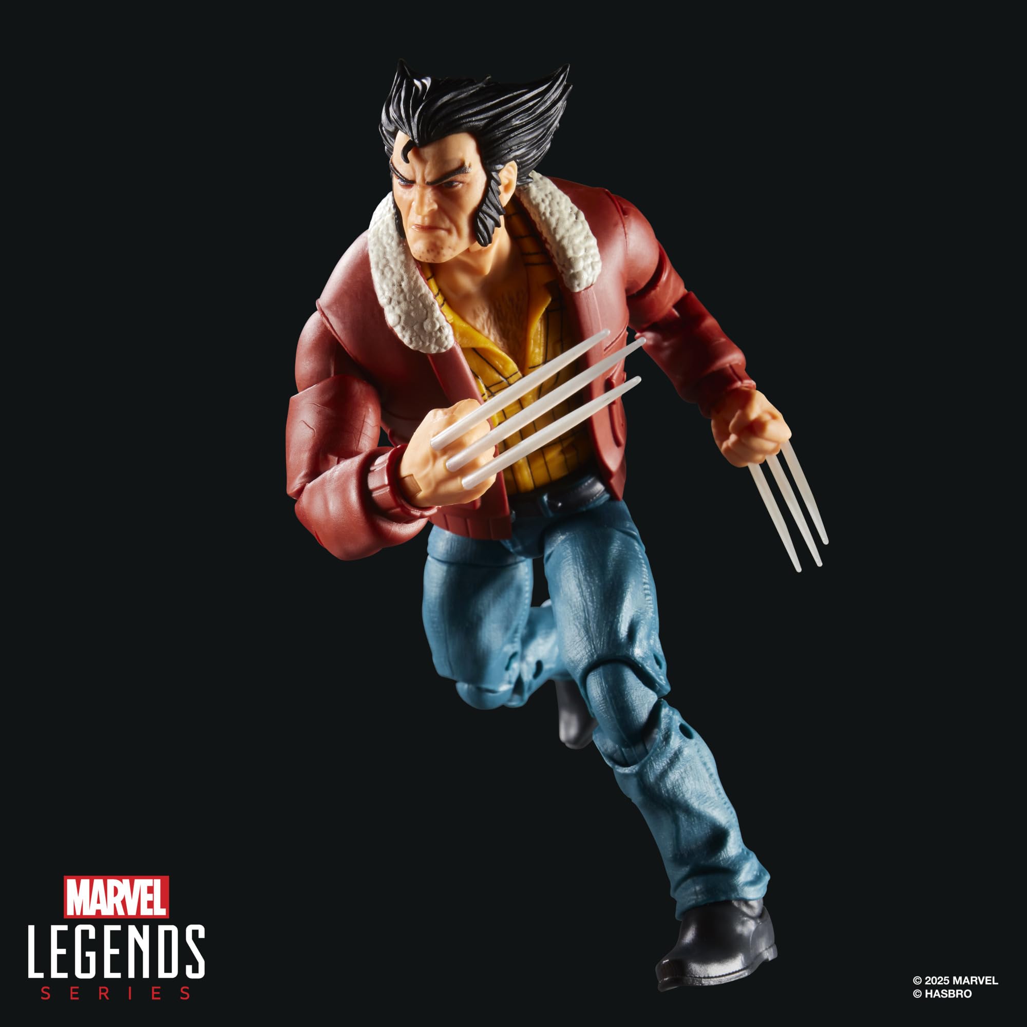 Marvel Logan 6-inch figure animated likeness for authentic look.