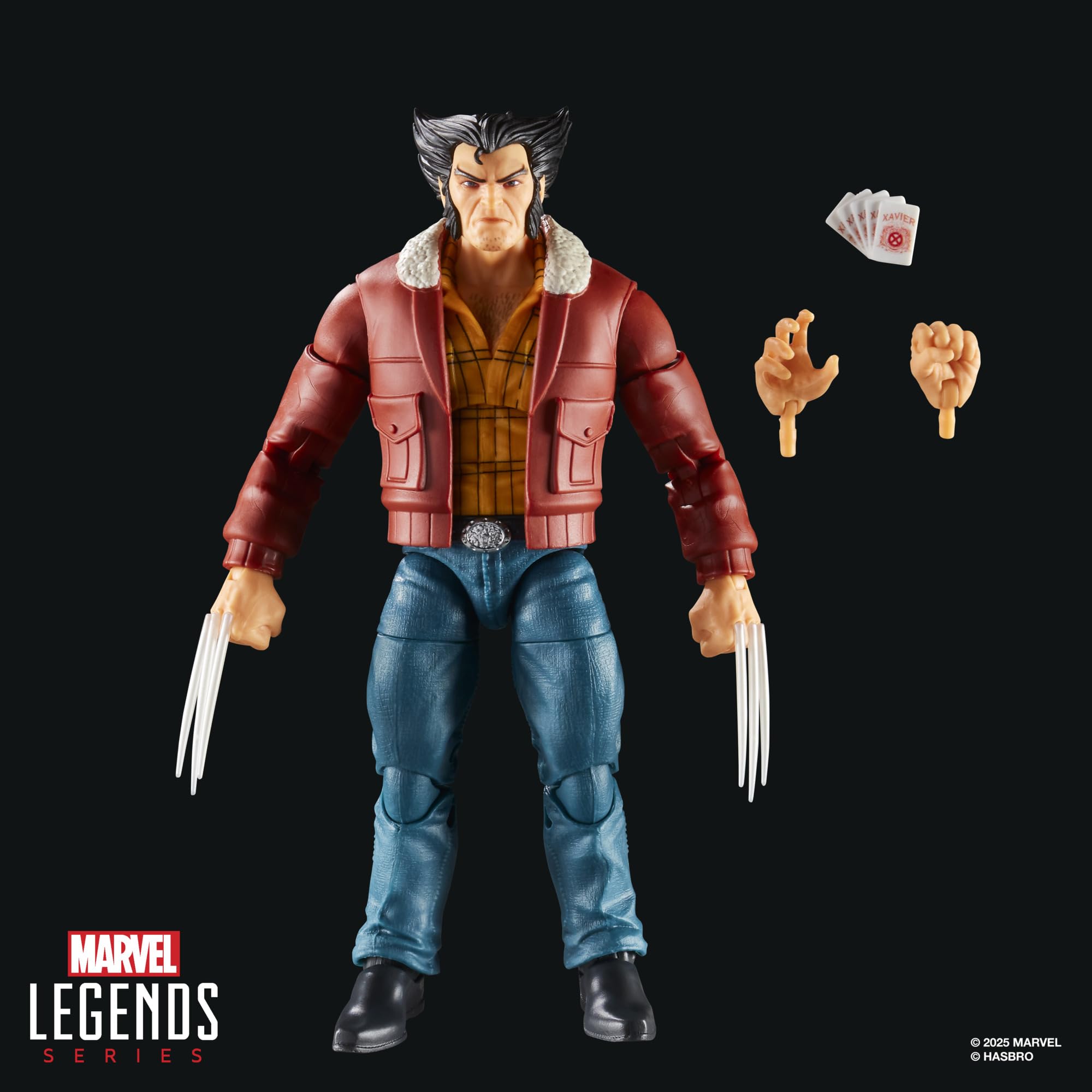 Marvel Logan 6-inch figure collectible display option for fans.