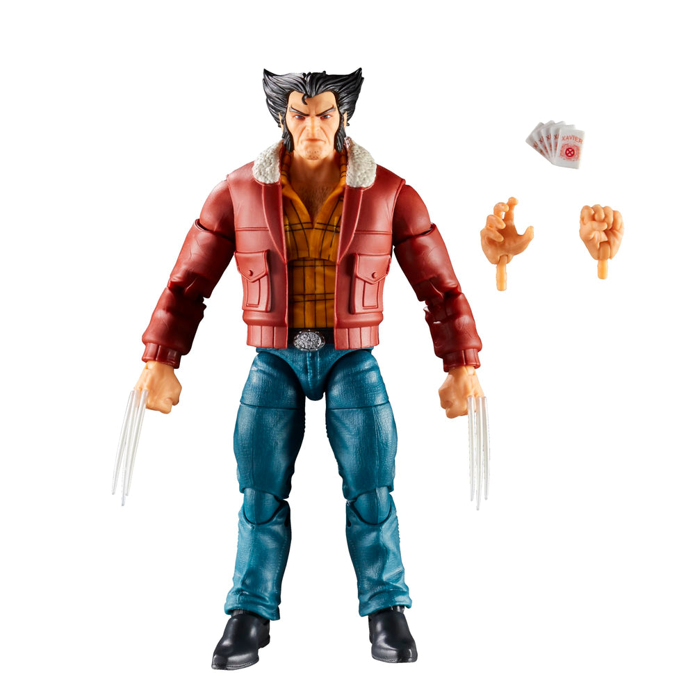 Marvel Logan 6-inch figure front view for display and collection.