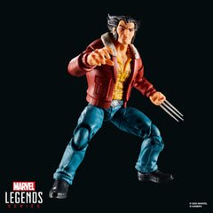 Marvel Logan 6-inch figure packaging art enhances shelf appeal.