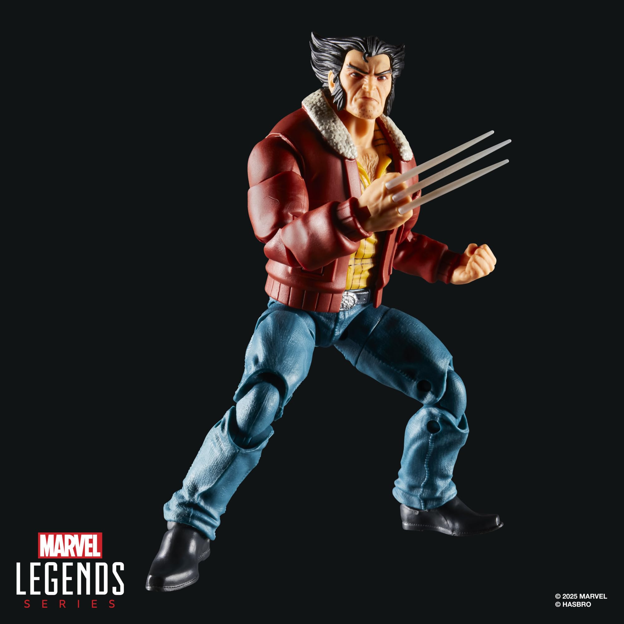 Marvel Logan 6-inch figure retro blister card packaging.