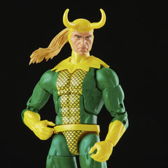 Marvel Loki six-inch scale fits with other Legends figures.