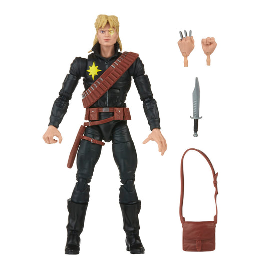 Marvel Longshot classic-deco costume mirrors his Marvel Comics look.