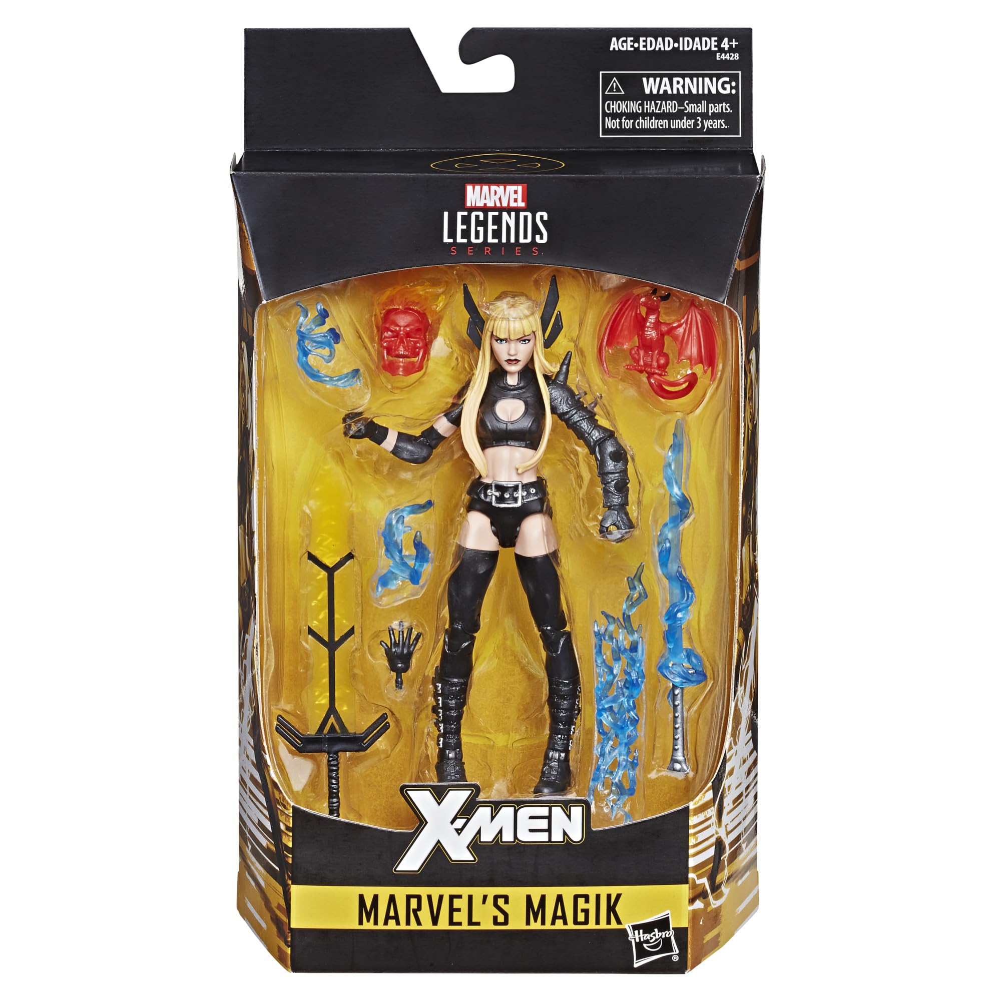 Marvel Magik action figure featuring classic design for display and storytelling.