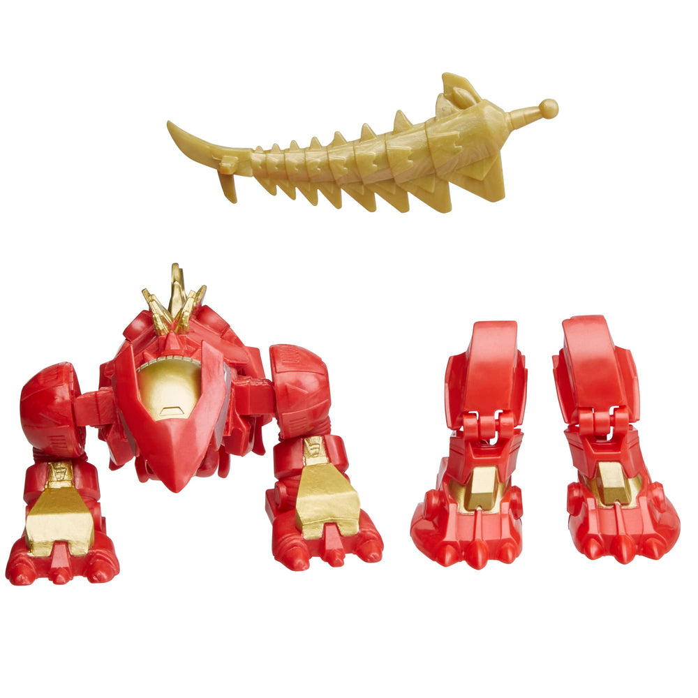 Marvel Mech Strike Mechasaur action figure showing nine articulation points for dynamic poses.