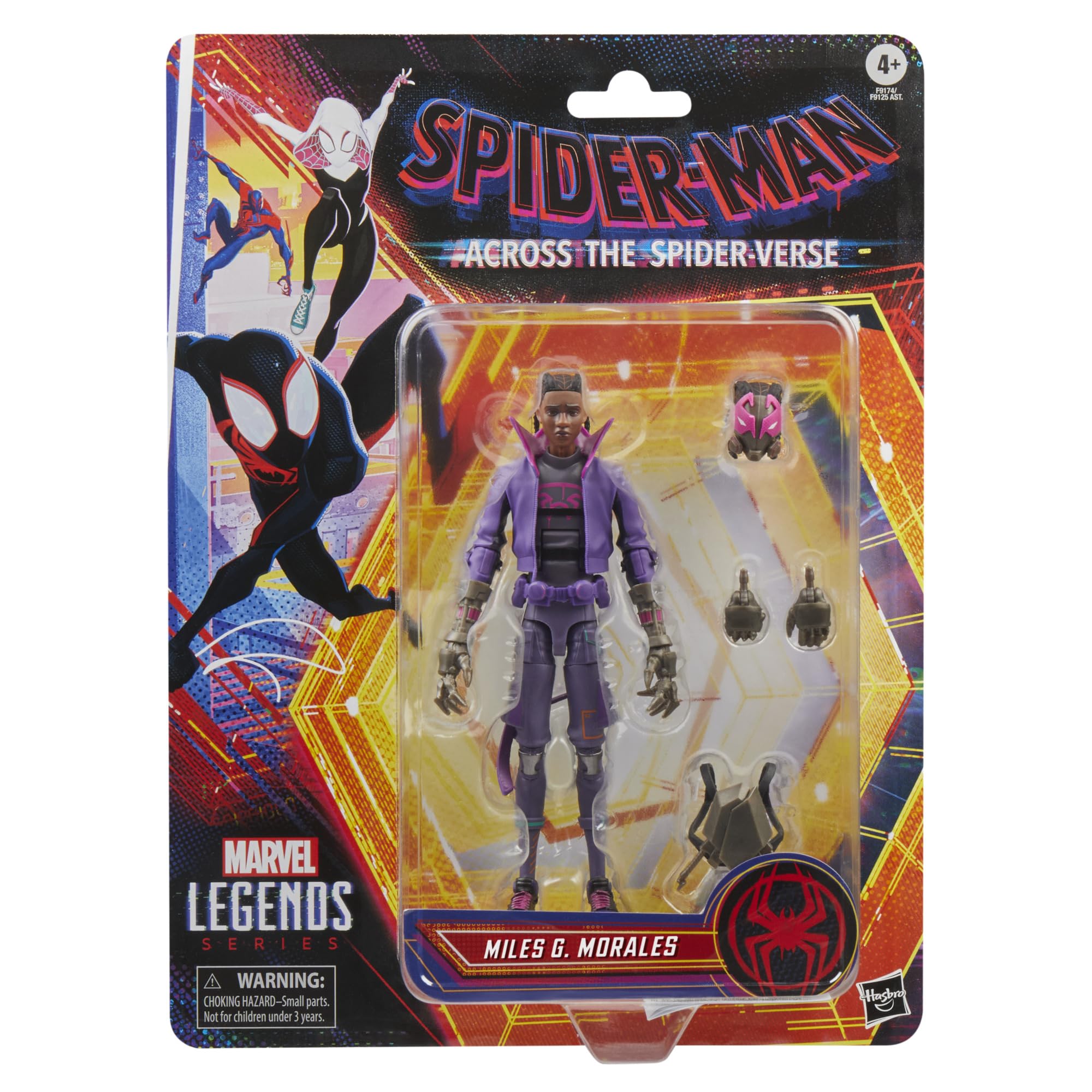 Marvel Miles G. Morales Prowler masked-head offers expression variety.