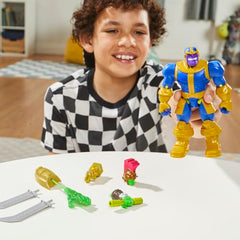 Marvel MixMashers durable universal connectors for repeated swapping.