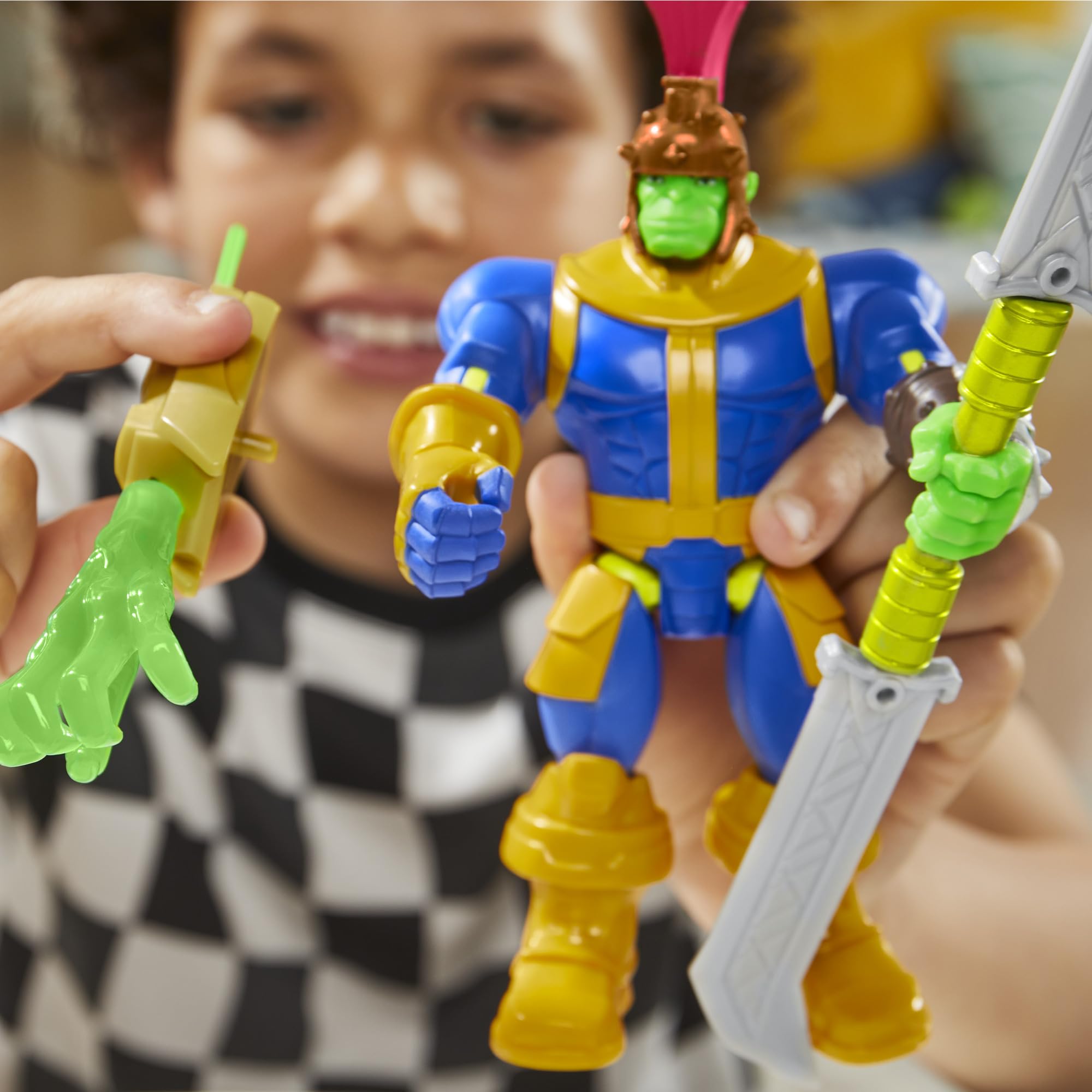 Marvel MixMashers multiverse mash concept inspires creative figure combinations.