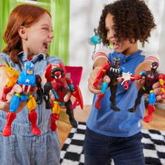 Gift-ready Marvel MixMashers packaging for easy gifting and display.