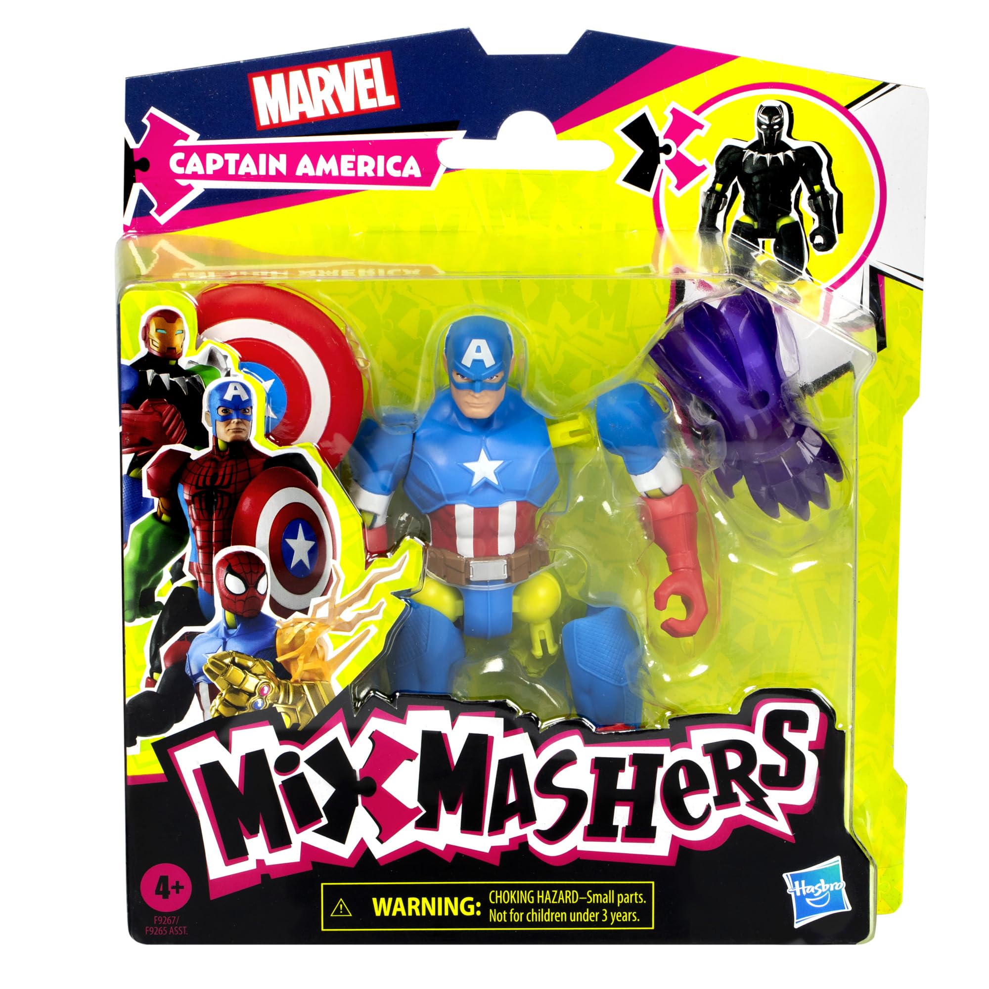 Marvel MixMashers Black Panther power claw adds dynamic mash-up potential.