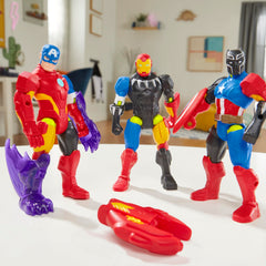 Marvel MixMashers universal connectors ensure durable, repeatable mixing.