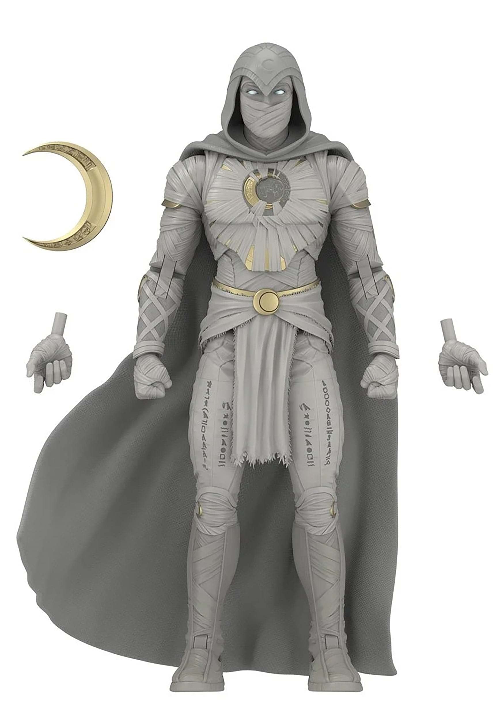 Marvel Moon Knight 6-inch figure with premium articulation for dynamic posing.