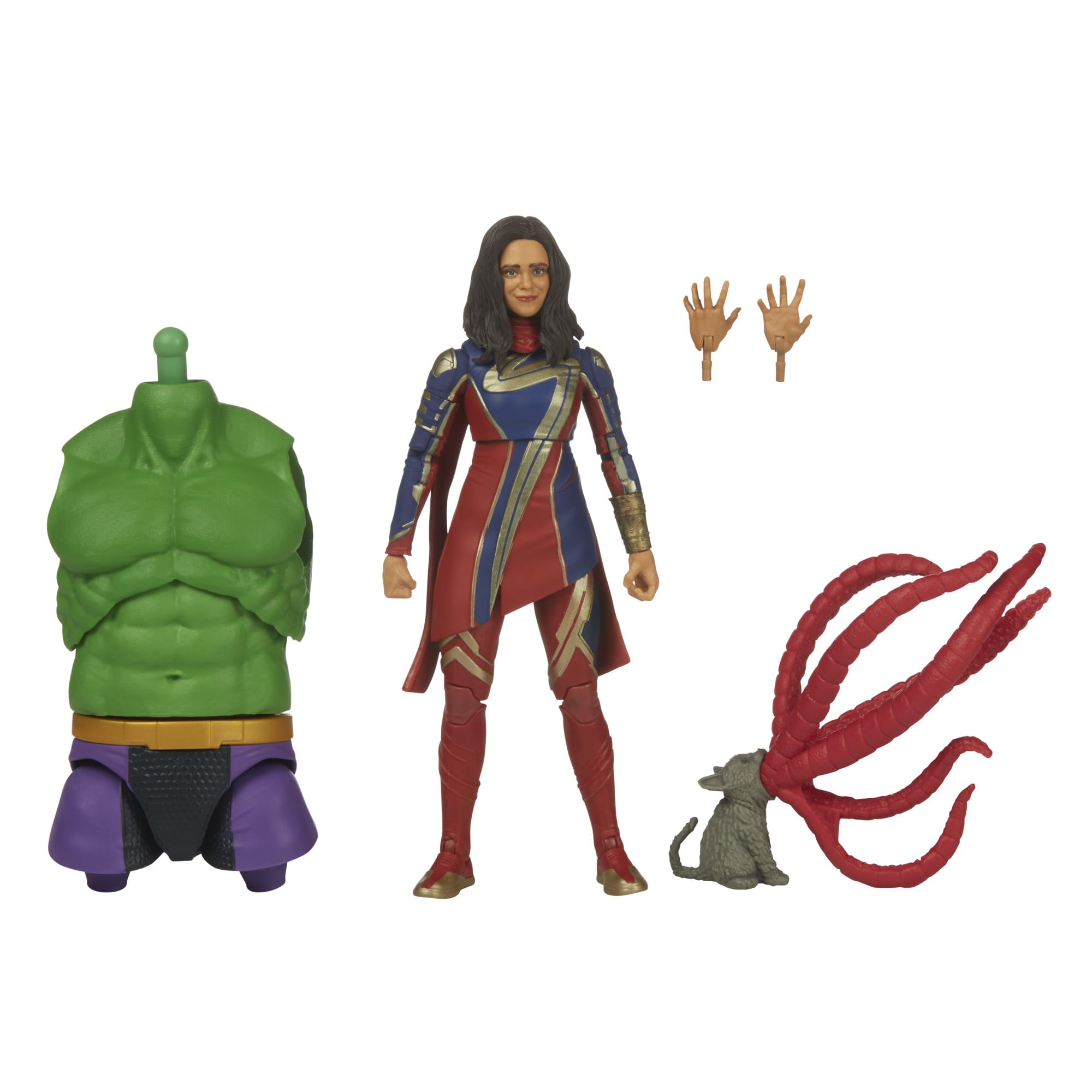 Marvel Ms. Marvel 6-inch figure with cosmic adventure poseability for display.