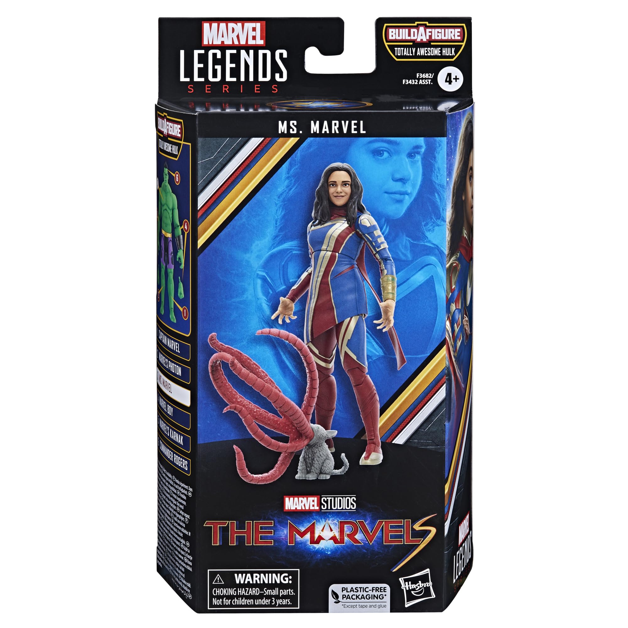 Marvel Ms. Marvel figure inspired by The Marvels for dynamic posing.