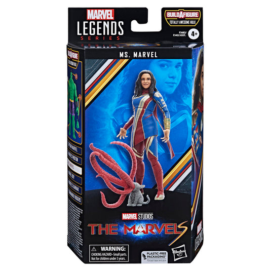 Marvel Ms. Marvel figure inspired by The Marvels for dynamic posing.
